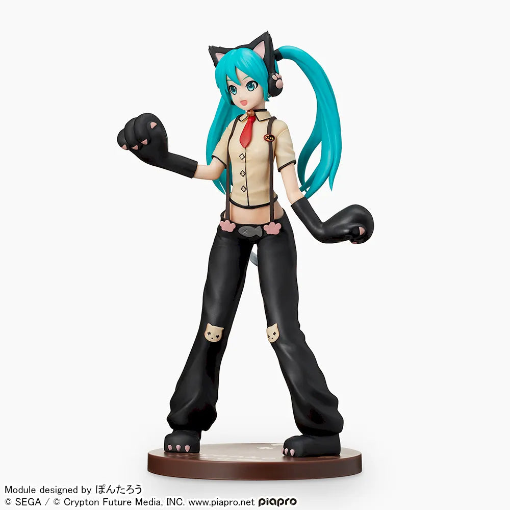 HATSUNE MIKU Project DIVA Arcade Future Tone SPM Figure Kitty cat