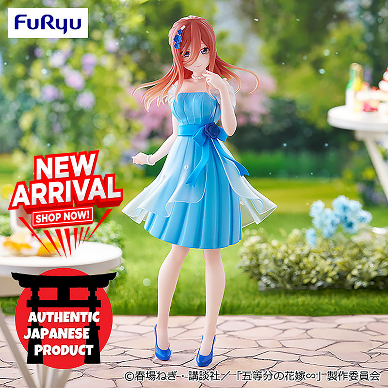 TV Special Anime THE QUINTESSENTIAL QUINTUPLETS∽ Trio-Try-iT Figure MIKU NAKANO Pastel Dress