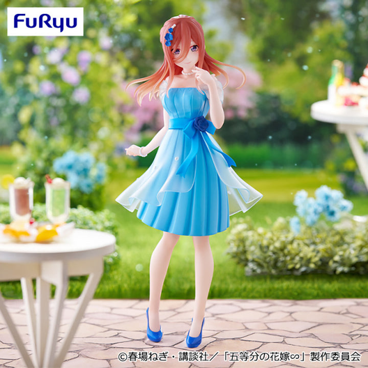 TV Special Anime THE QUINTESSENTIAL QUINTUPLETS∽ Trio-Try-iT Figure MIKU NAKANO Pastel Dress