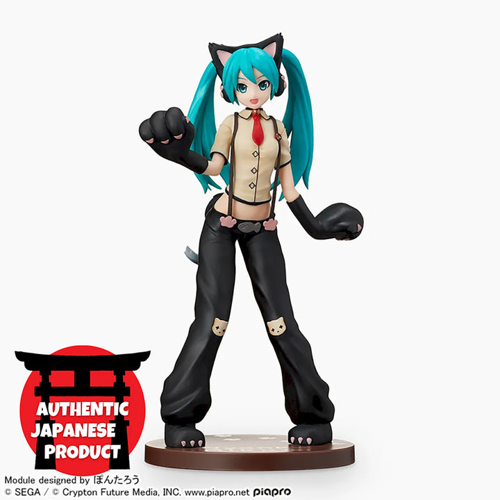 HATSUNE MIKU Project DIVA Arcade Future Tone SPM Figure Kitty cat