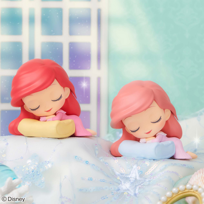 -DISNEY- Q posket sleeping Disney Characters -ARIEL- ColorA