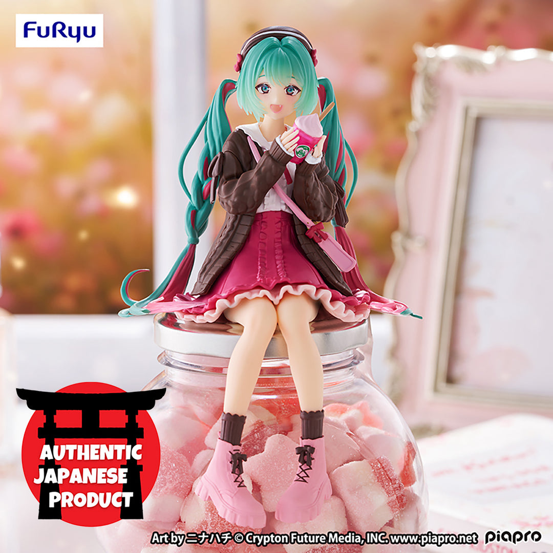 HATSUNE MIKU Noodle stopper figure -Autumn Date- Pink ver.