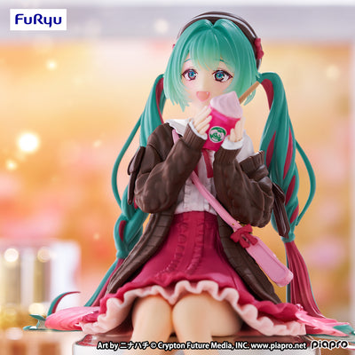 HATSUNE MIKU Noodle stopper figure -Autumn-Date Pink ver.